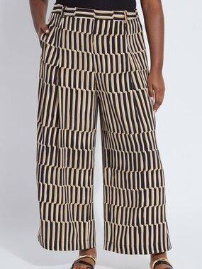NWT Lysse Santana Pant Pleated Trousers - 2X